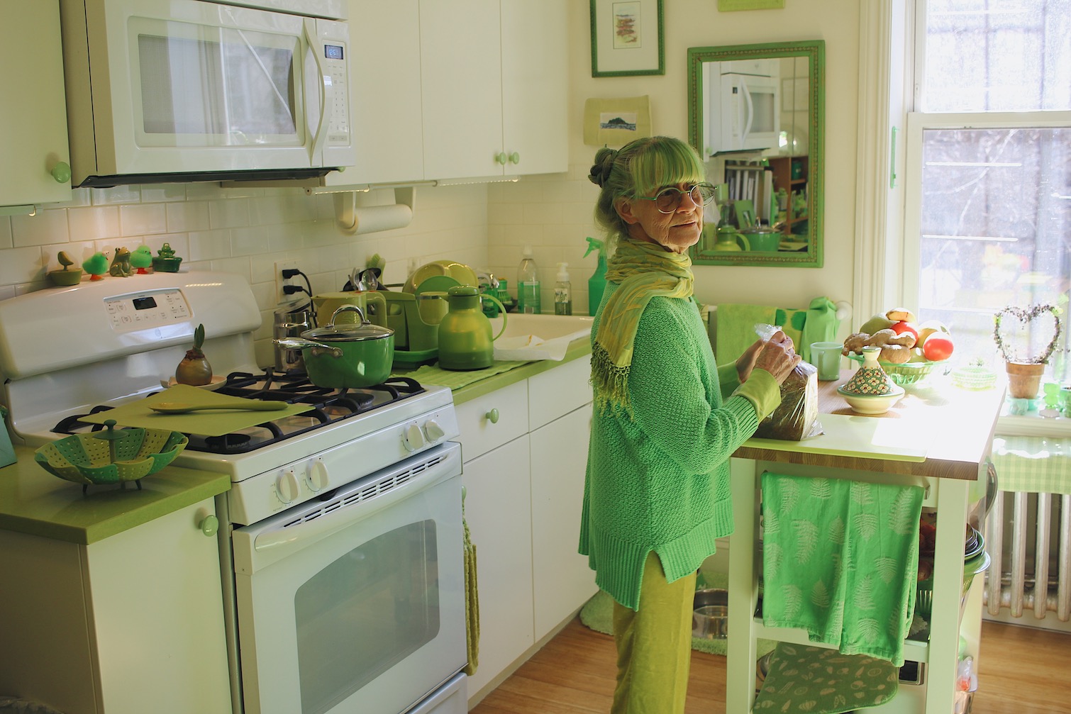 The Green Lady's kitchen